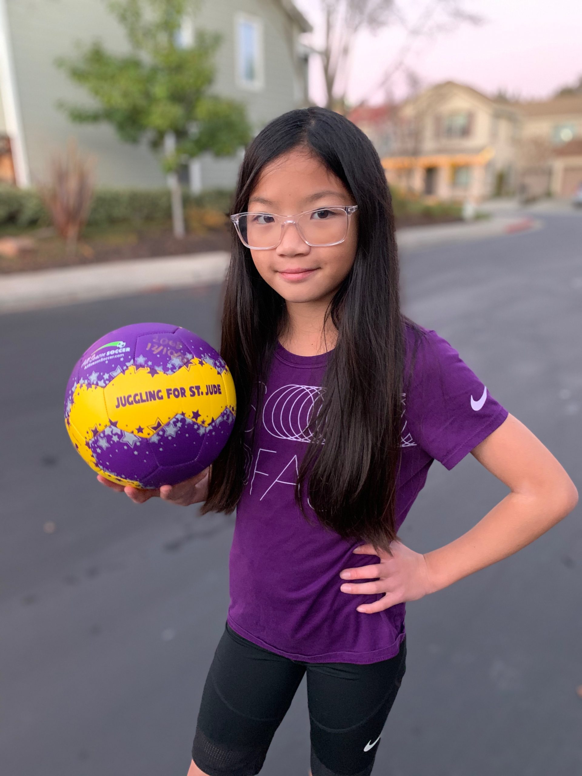 Mustang youth soccer club player takes on challenges for charity BVM