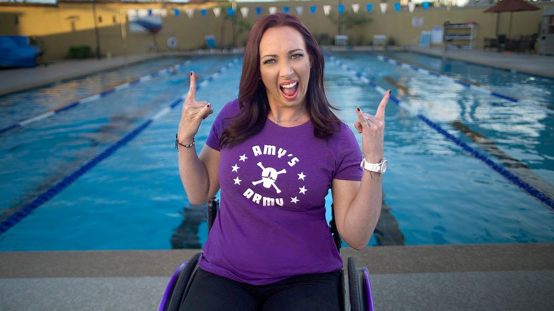 Six-time Olympic gold medal swimmer providing wheelchairs for kids after spine injury
