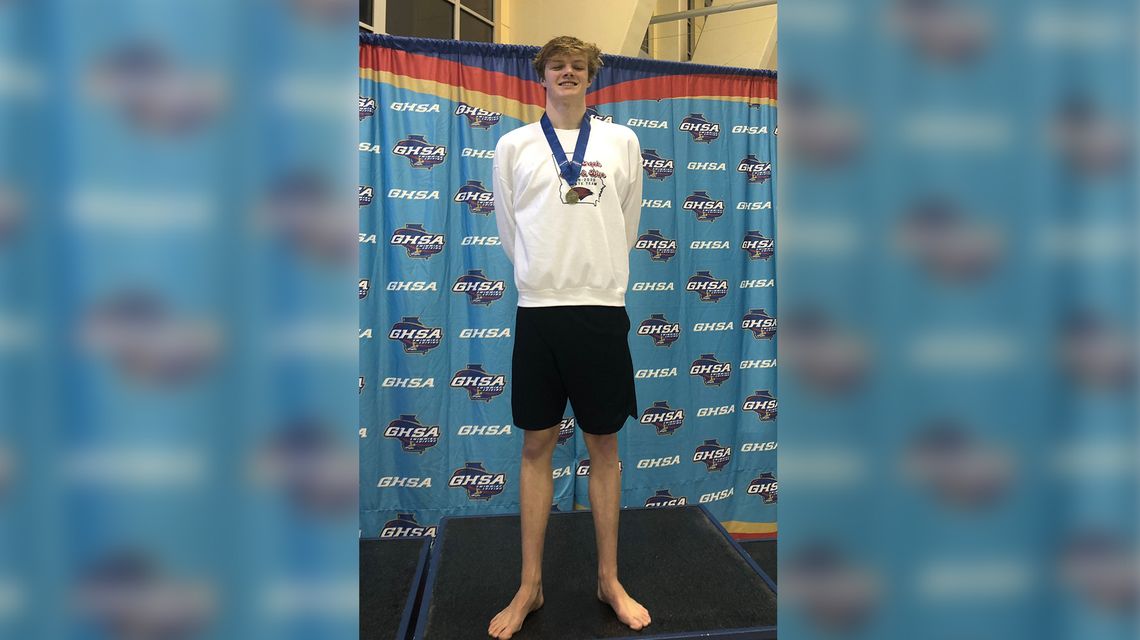 Becoming one of the greatest male swimmers in Georgia high school history