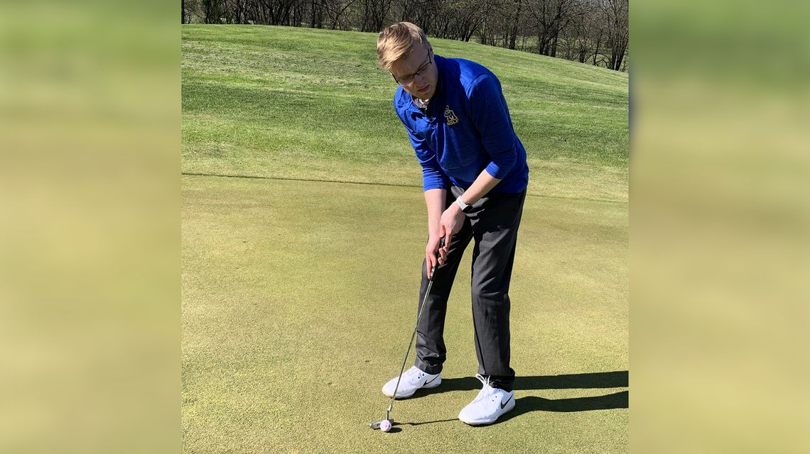 Road to recovery has 18 holes: Justin Komp displays determination to play golf after heart transplant