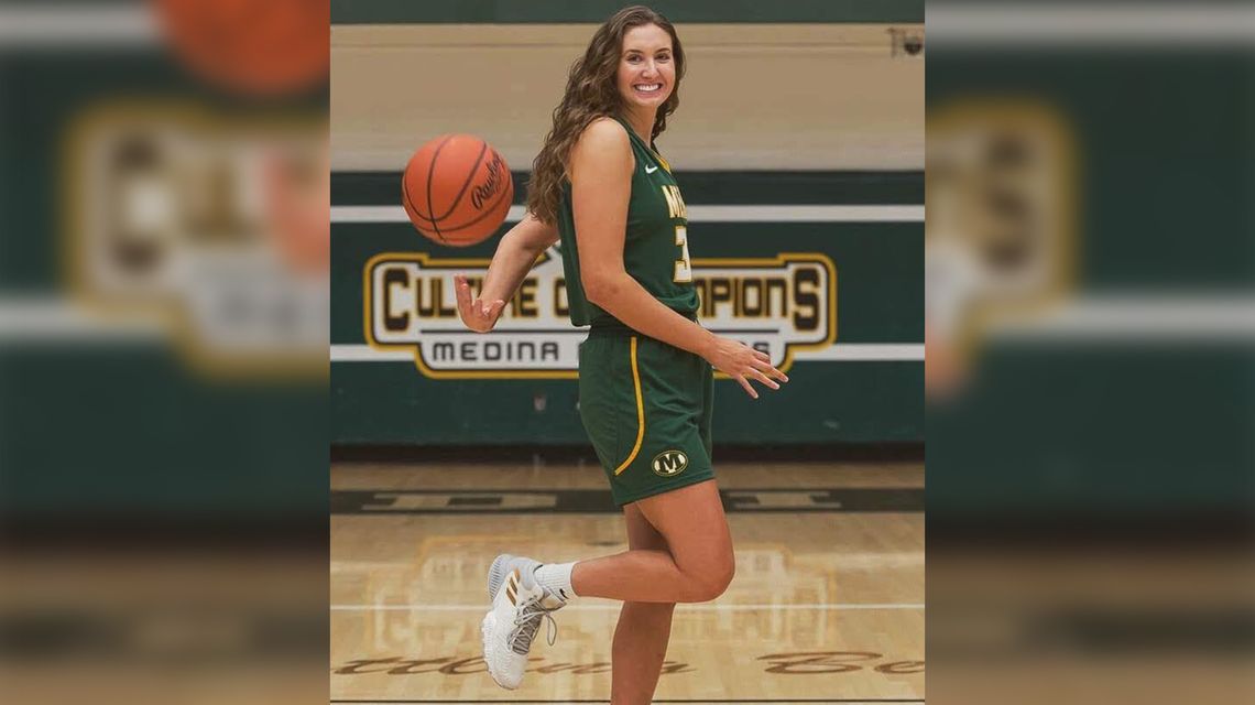 Medina’s Lindsey Linard shines on and off the court
