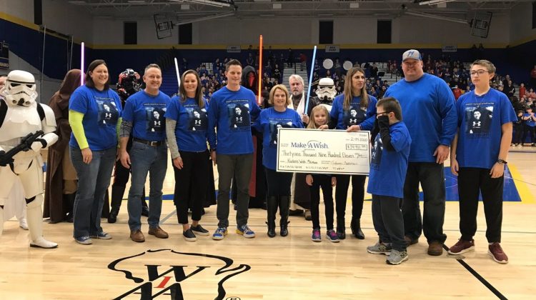 Mukwonago boys basketball making wishes come true