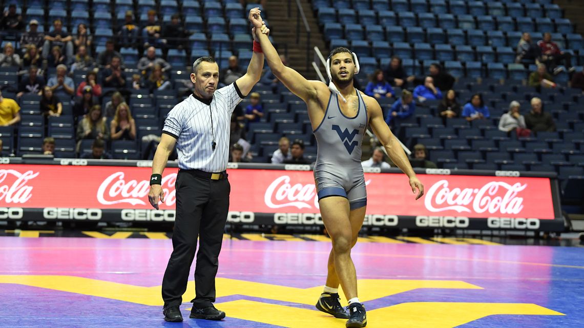 In-state star Adams made WVU wrestling history, but could’ve had more