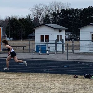 Princeton HS runner starts his senior track season right on time