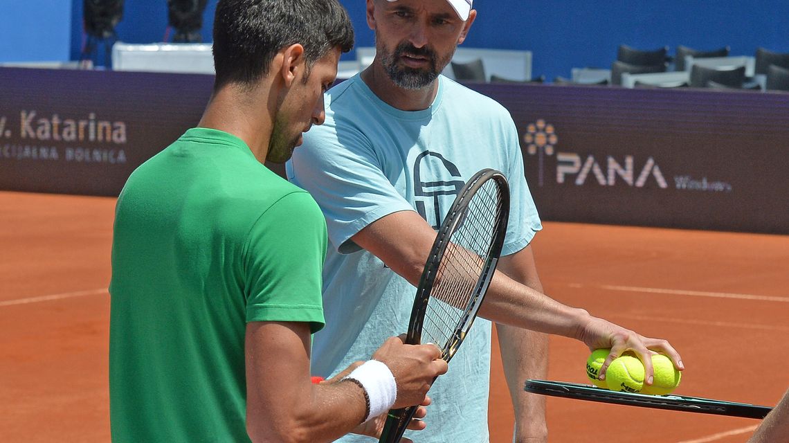 Ivanisevic, the coach of Djokovic, tests positive for virus
