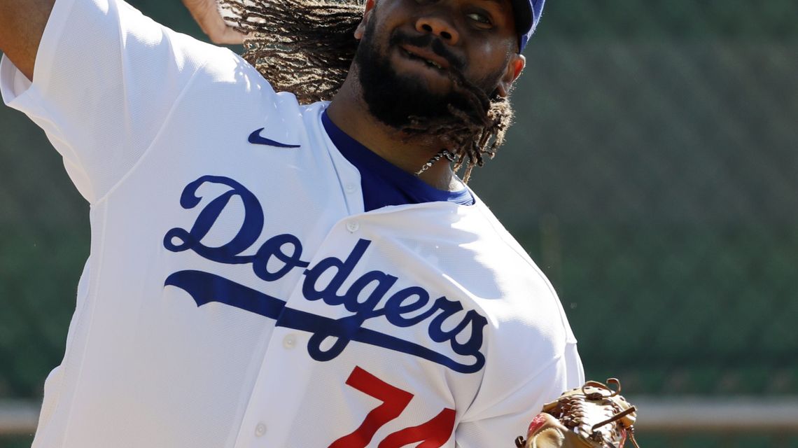 Dodgers’ Kenley Jansen reports to camp after having COVID-19