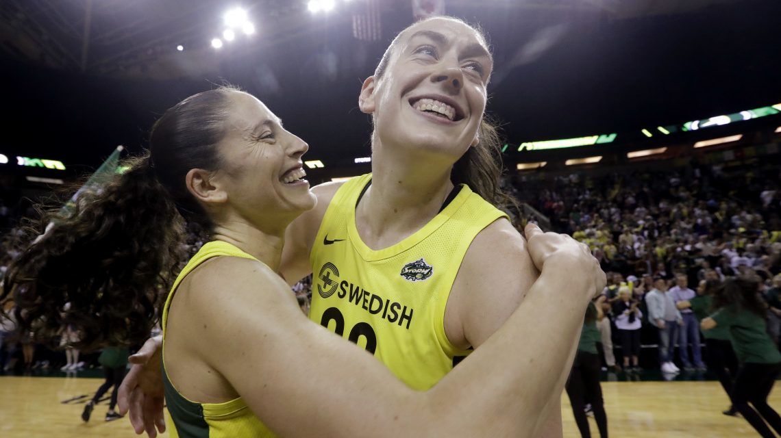 Breanna Stewart, Seattle Storm sit atop AP WNBA power poll
