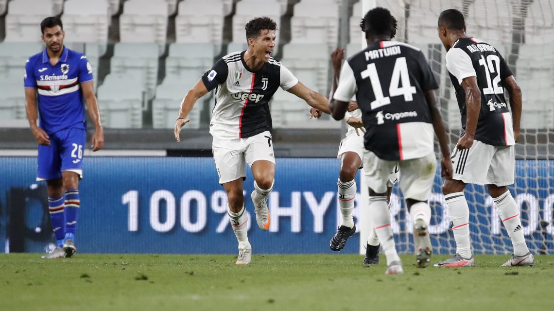Ronaldo scores again as Juventus seals 9th straight title