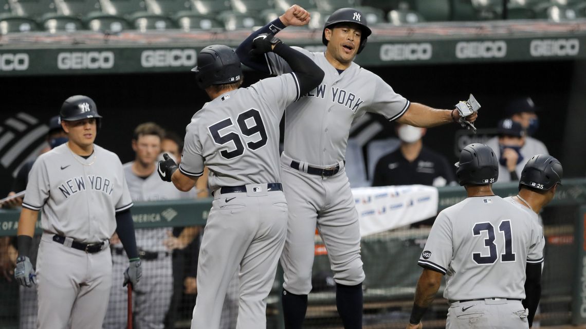 Judge HR rallies Yankees to another win over Orioles 8-6