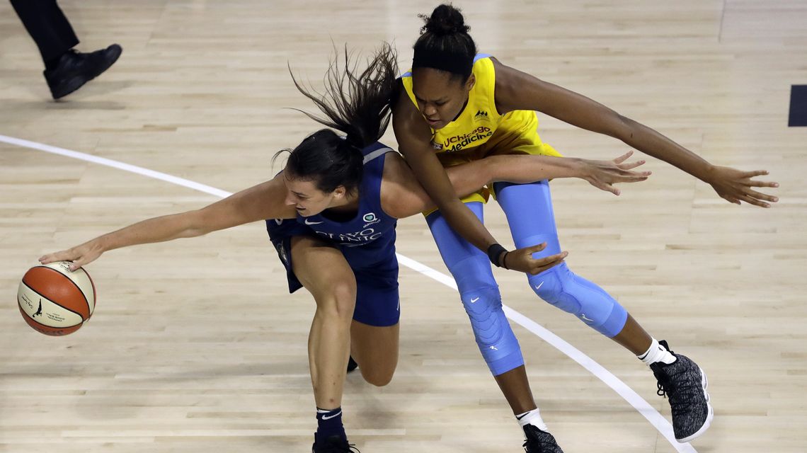 Collier scores 20 points, Lynx hold on to beat Sky 83-81