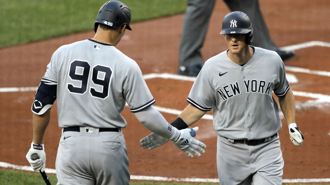 Yankees make most of schedule change, defeat Orioles 9-3