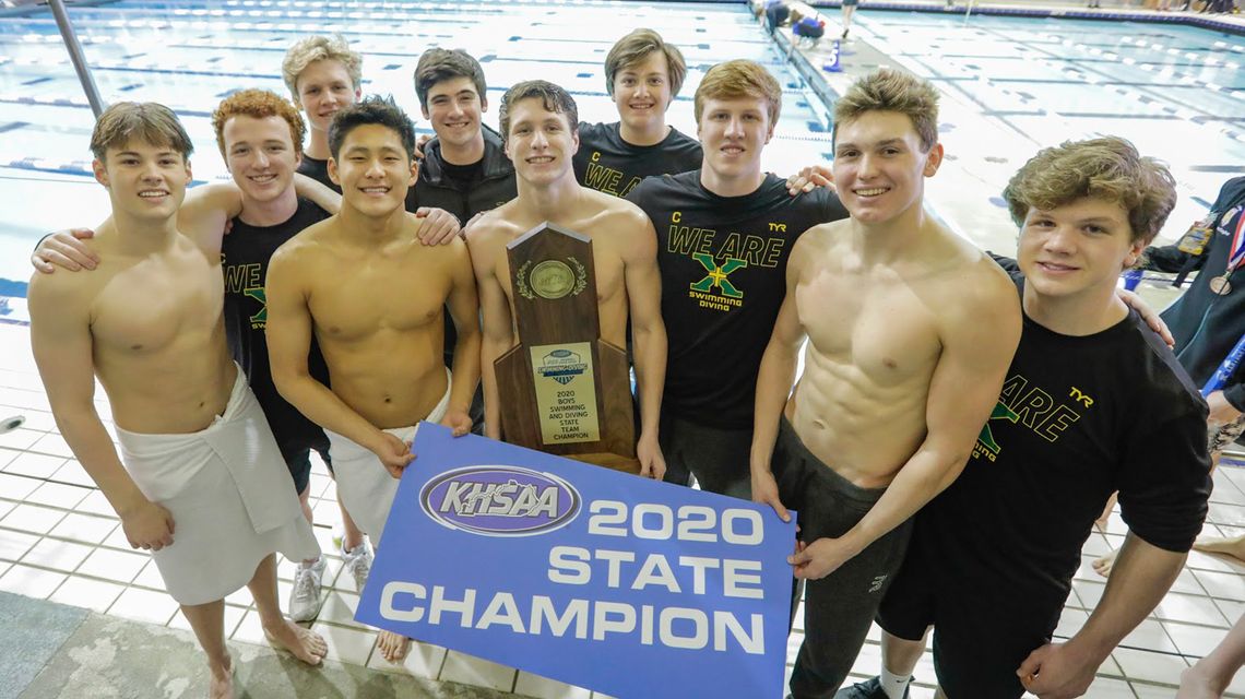 St. Xavier boys swimming continues to extend historic streak