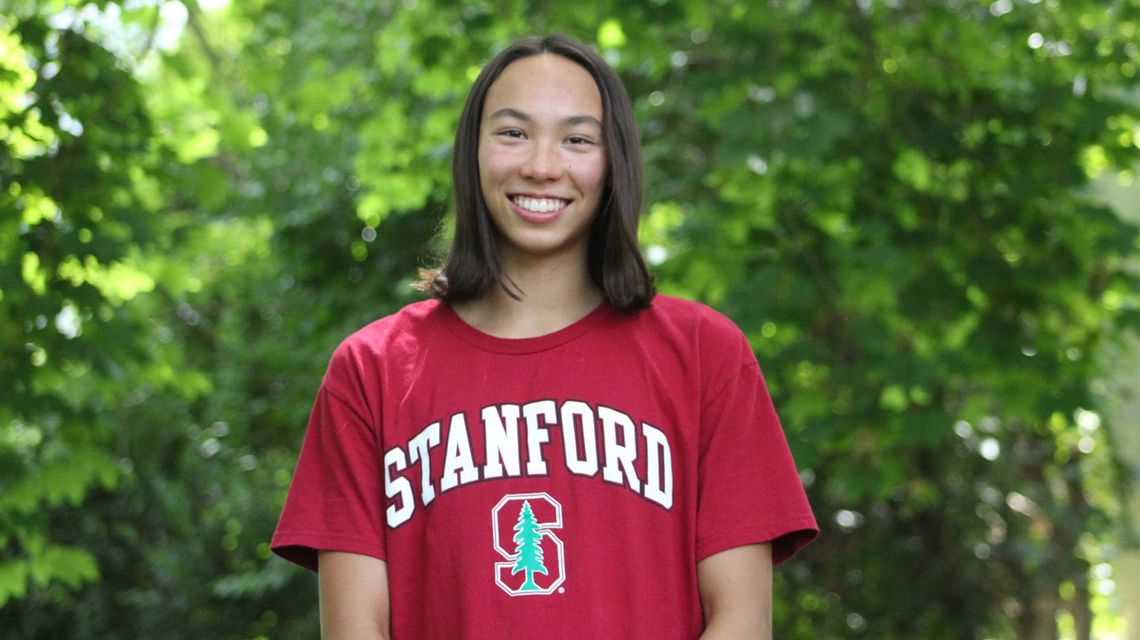 Yorktown’s Huske to bring record-setting speed to Stanford in 2021
