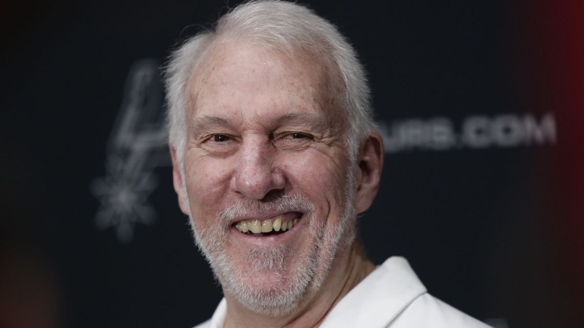 Masked man: Spurs’ Popovich wears face covering for game