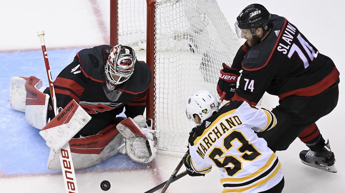 DeBrusk, Bruins Rally In 3rd To Beat Hurricanes 4-3 - BVM Sports