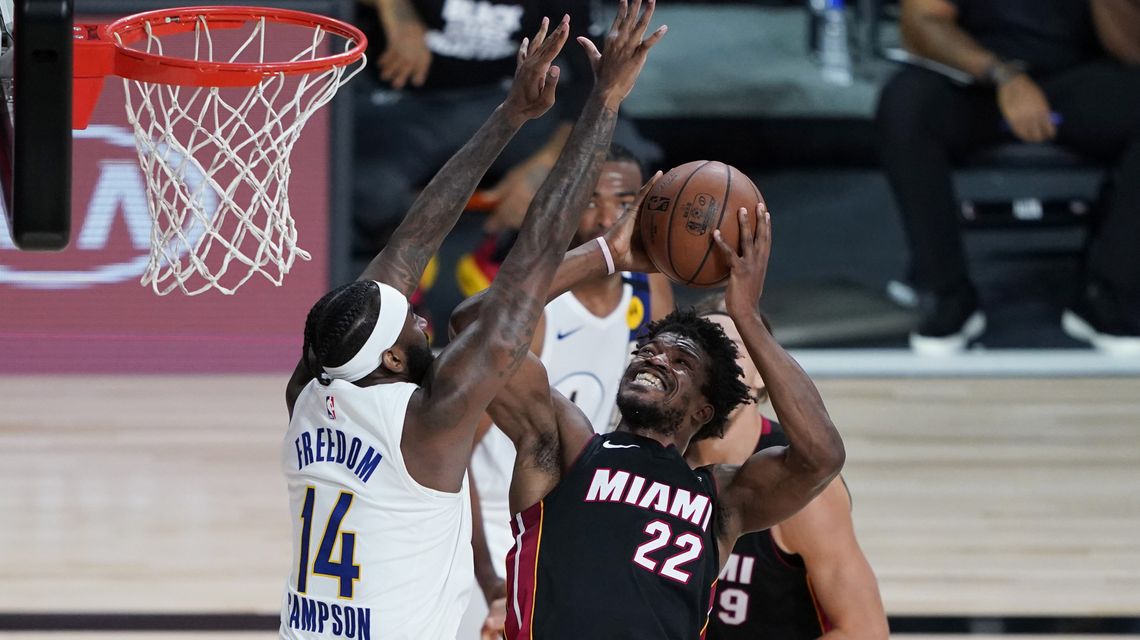 Butler scores 27 points, Heat beat Pacers to take 3-0 lead