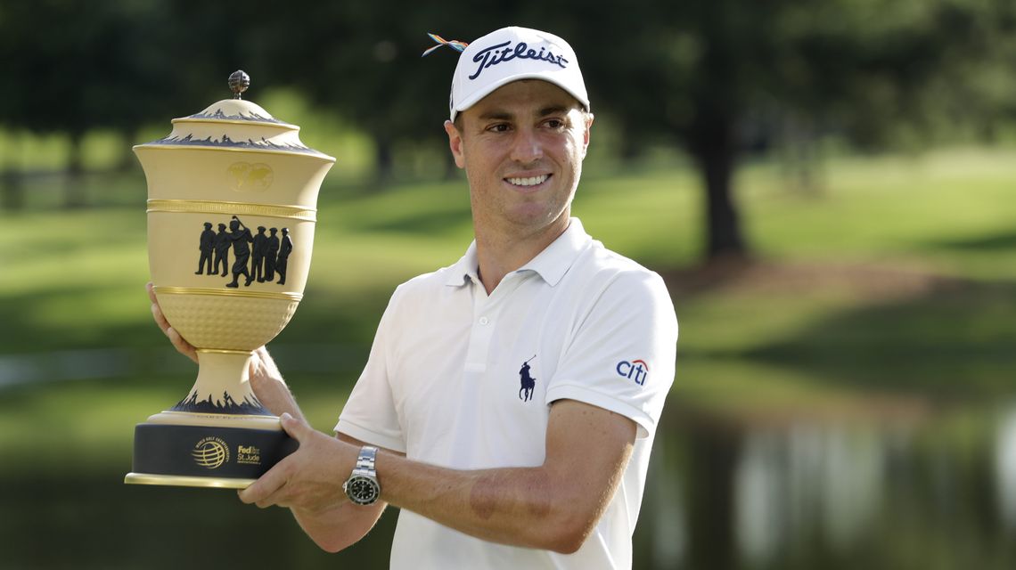 Thomas holds off Koepka to win WGC in Memphis, reclaim No. 1