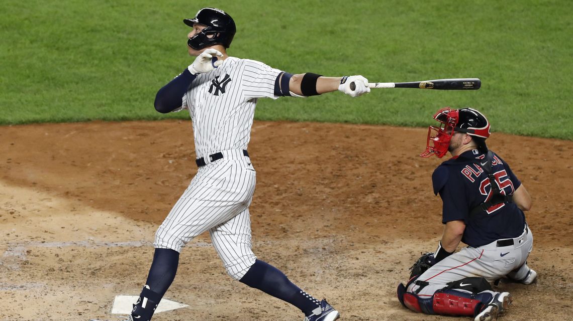 Red-hot Judge powers streaking Yankees past Red Sox 9-7