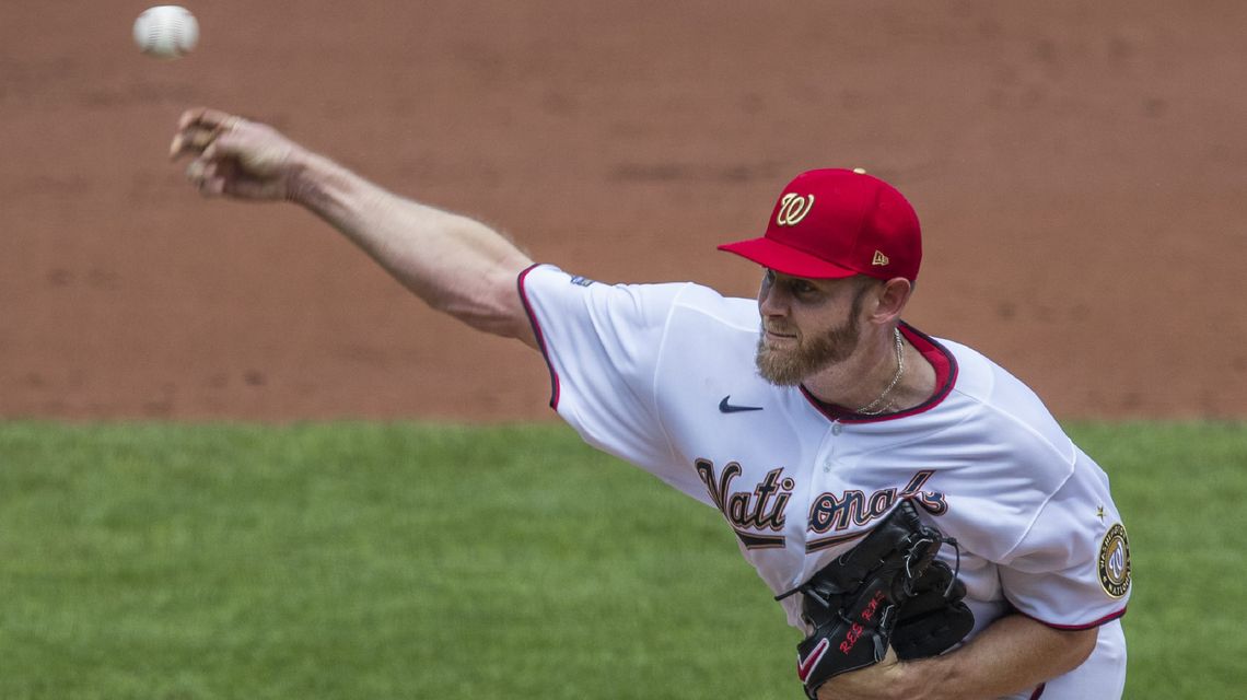 Nationals’ Strasburg ejected for arguing – from the stands