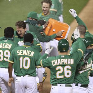 Piscotty hits A’s 2nd walkoff slam this year, beats Rangers