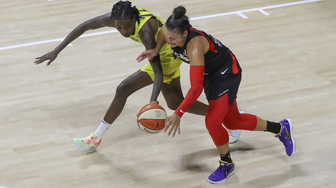 Aces move to top of AP WNBA power poll with win over Storm