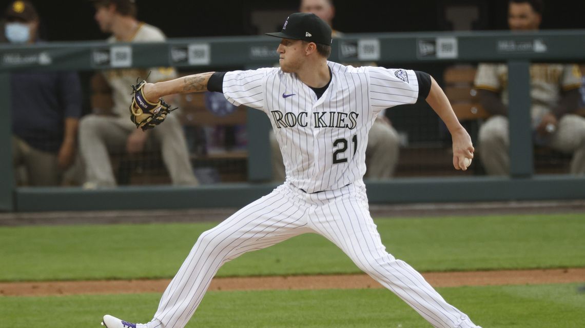 Freeland throws 6 innings of 2-hit ball, Rox beat Padres 6-1