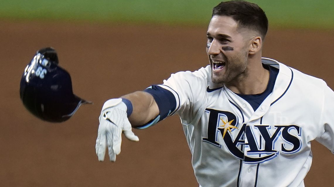 Kiermaier single in 10th, Rays end Jays’ 6-game win string