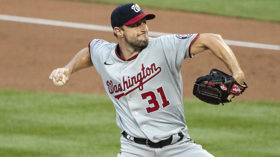 Healthy Scherzer pitches Nats past Mets 2-1 for 1st win