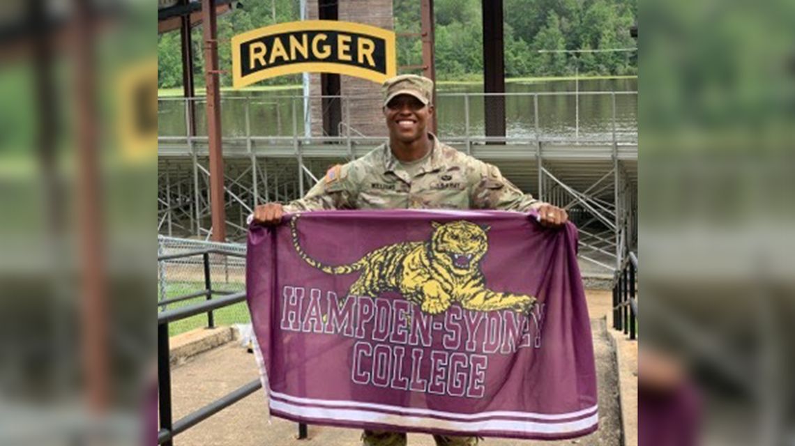 Former Hampden-Sydney lacrosse player goes from defending goal to defending country