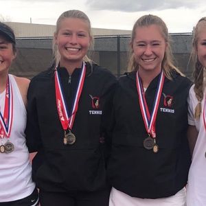 Cheyenne Central girls tennis aims for state title four-peat