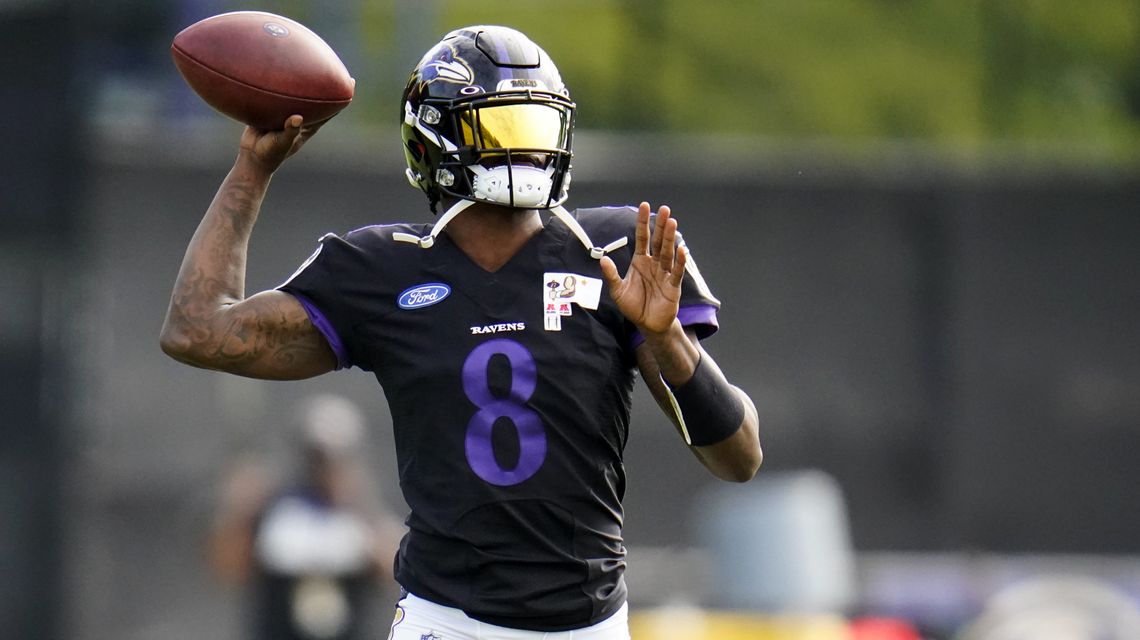Ravens QB Jackson comfortable being face of the franchise