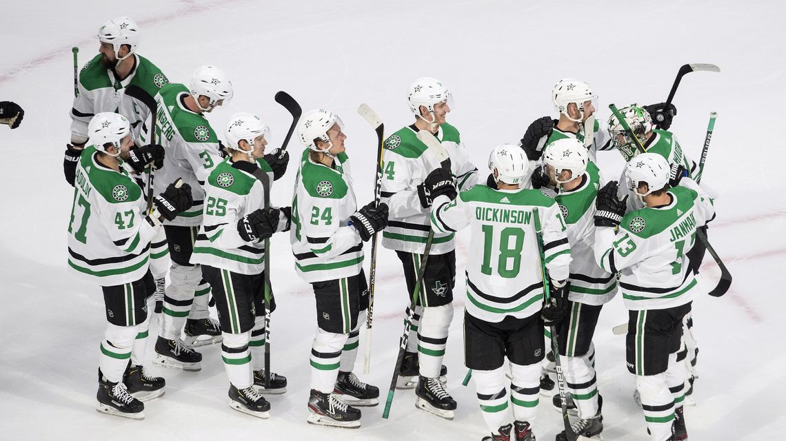 Stars beat Blues to draw Flames, St. Louis to face Canucks