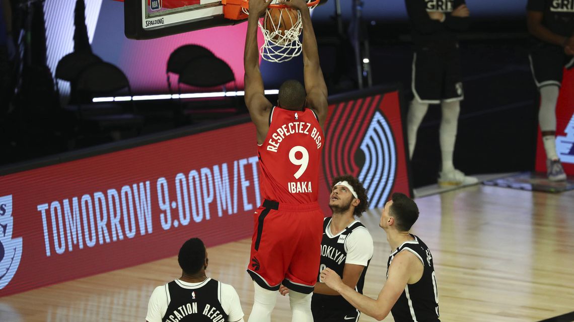Raptors overwhelm Nets 150-122 to finish first-round sweep