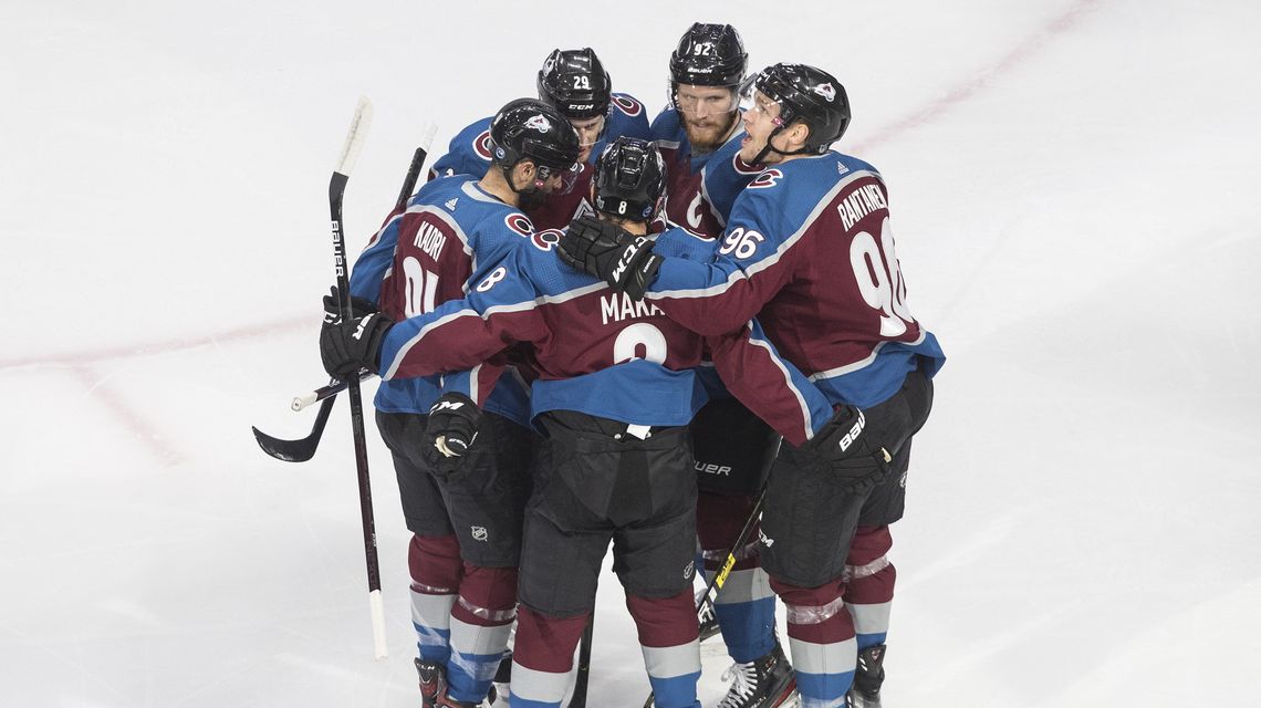 Avalanche rout Coyotes 7-1 in Game 5 to win 1st-round series