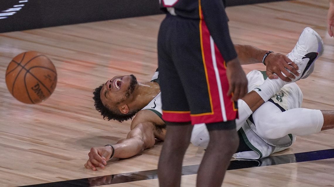 Giannis out: Bucks say the MVP’s ankle not ready for Game 5