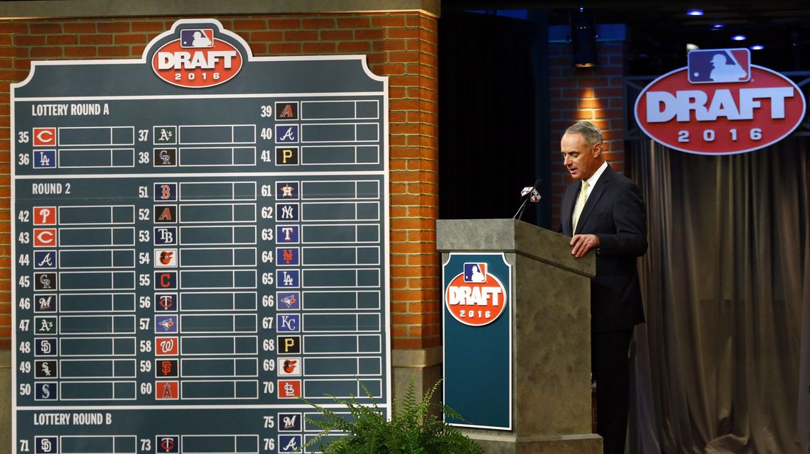 MLB moving amateur draft to All-Star week in July