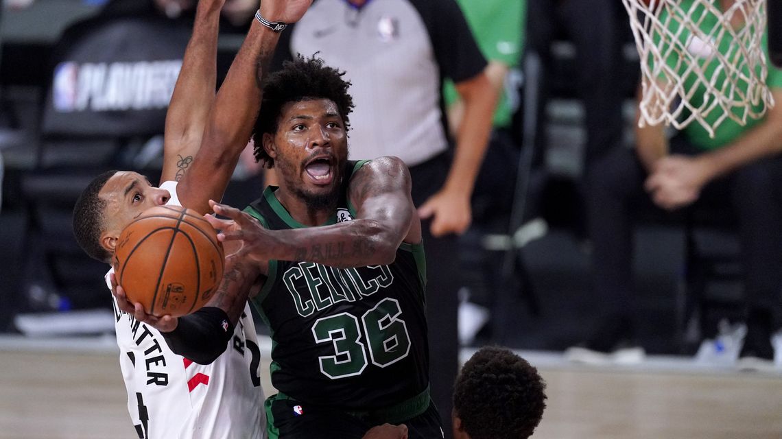 Celtics oust Raptors in Game 7, head to East finals vs. Heat