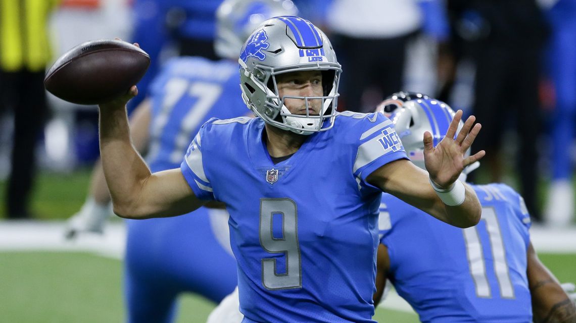 Trubisky throws 3 TDs in 4th to help Bears beat Lions 27-23