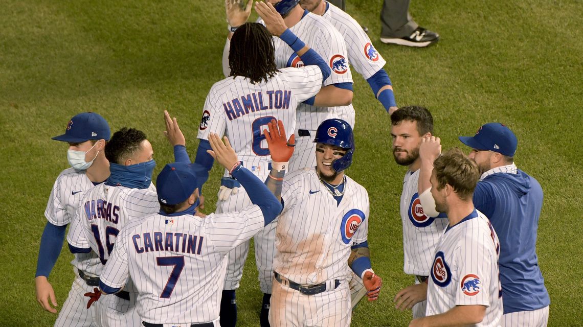 Báez single gives Cubs 4th straight win, 3-2 over Indians