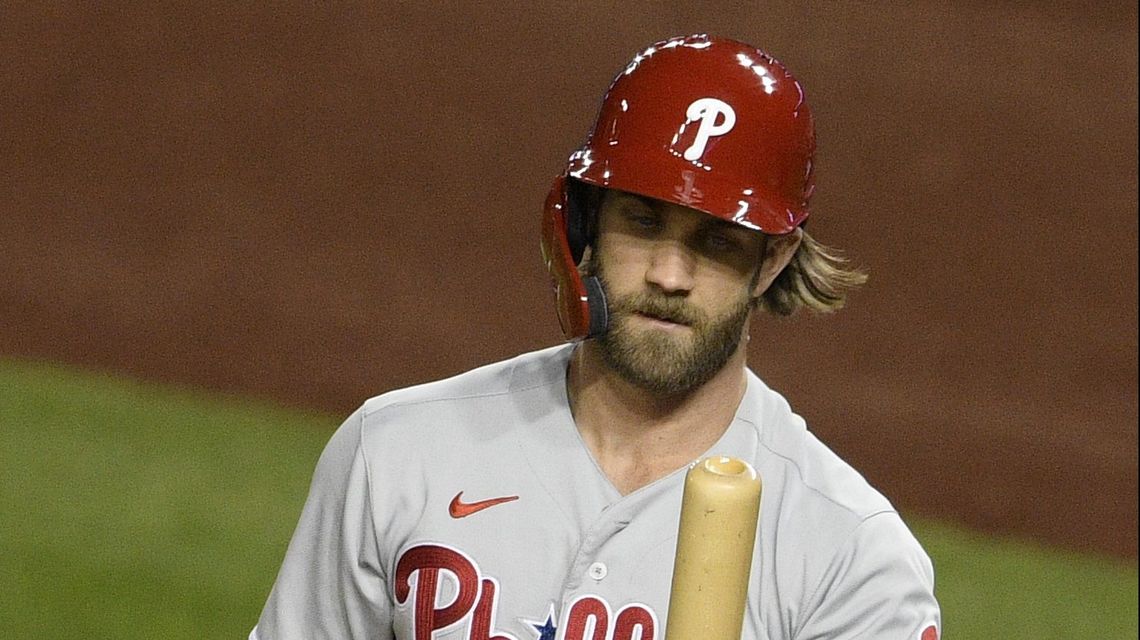 Harper hitless, Girardi ejected, Phils lose to Nats 5-1