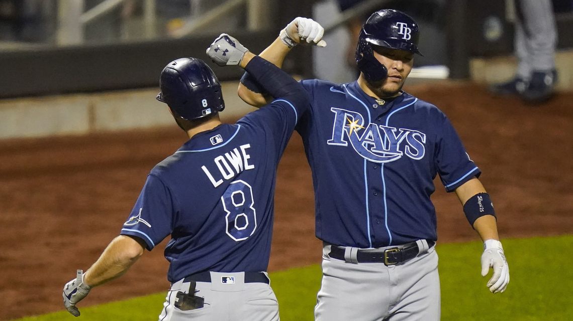 Rays beat Mets 8-5, clinch 1st AL East title in 10 years