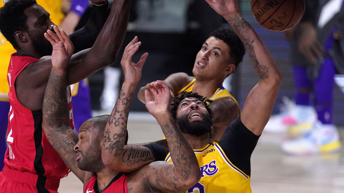 Davis, Lakers run past Rockets for 3-1 West semifinals lead
