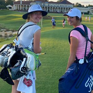 Rallo sisters displaying their elite golf talent at St. Joseph’s Academy