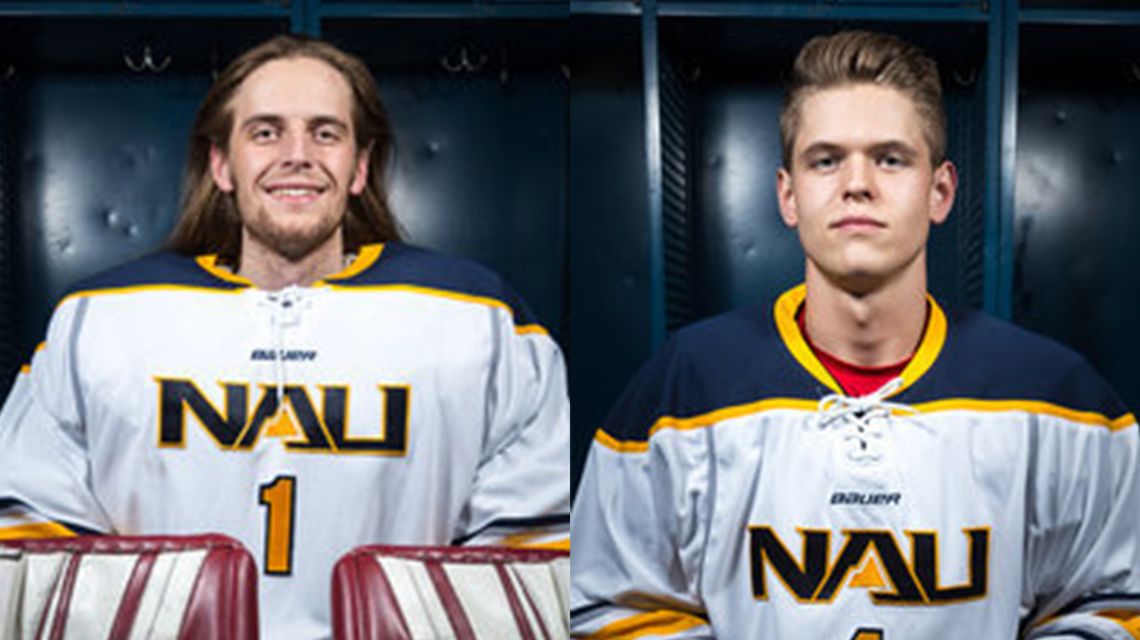 Nolan twins hoped to play together on NAU’s new ice rink which is still under construction