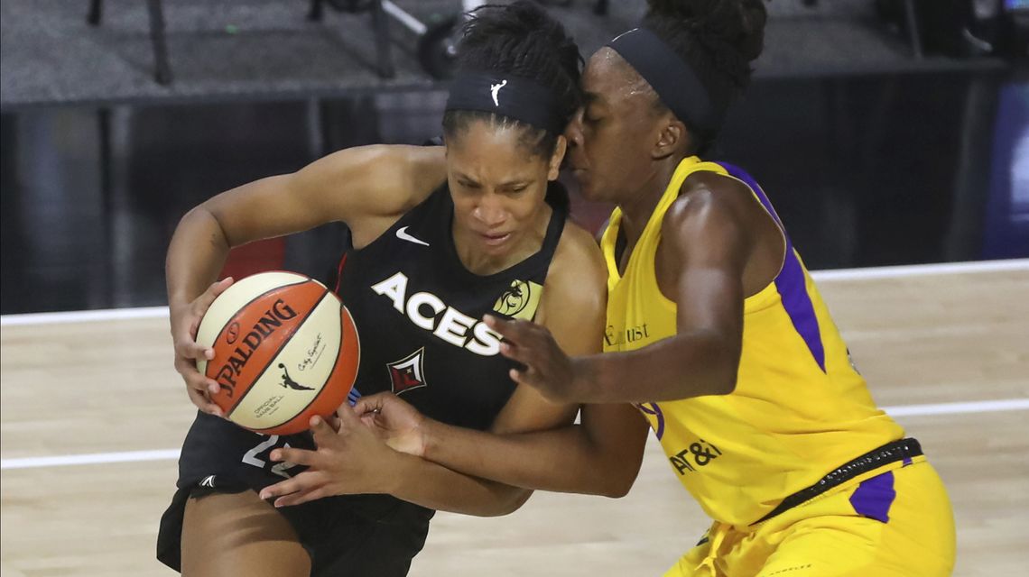 Aces’ A’ja Wilson earns AP WNBA player of the year honors