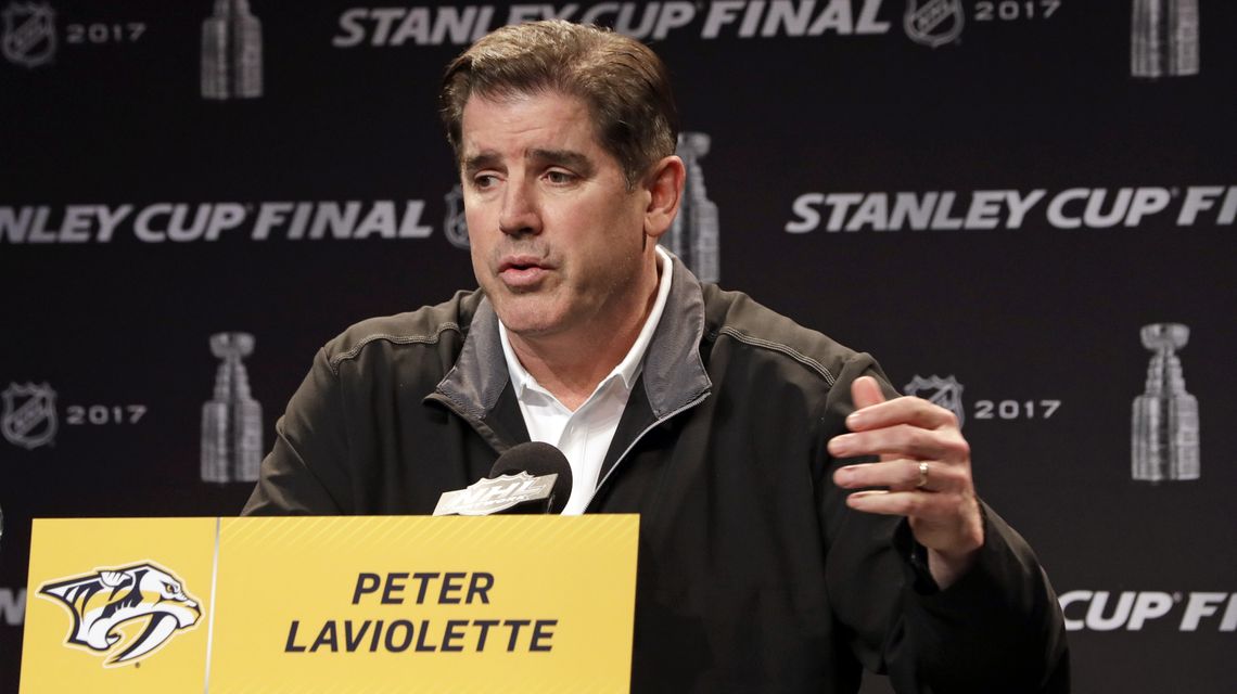 Peter Laviolette named coach of Washington Capitals
