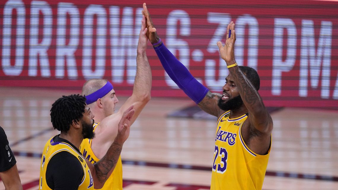 LeBron, Lakers on the cusp of reaching West finals