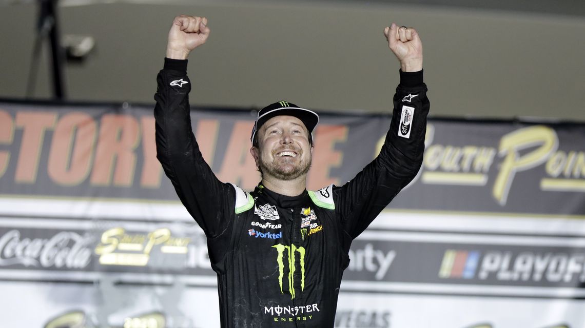Kurt Busch ends 0-for-21 skid to finally win at home track