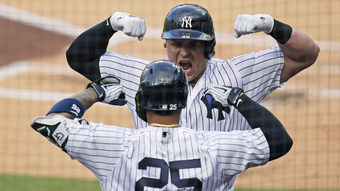 Voit, Torres homer as Yankees beat Rays 5-1 to force Game 5