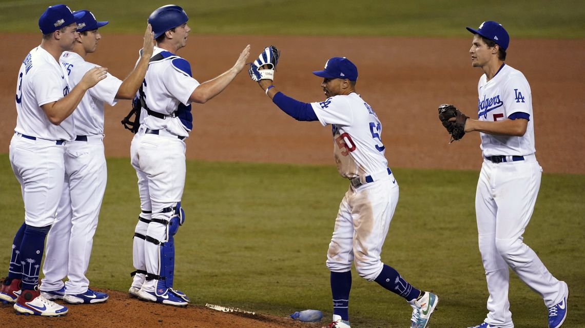 Seager homers, Dodgers beat Brewers 4-2 in playoff opener